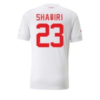 Pánský Fotbalový dres Švýcarsko Xherdan Shaqiri #23 MS 2022 Venkovní Krátký Rukáv